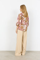 Cam 2 Botanical Print Shirt - Rapture Rose Combi