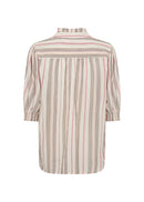 Carola 1 Stripe Blouse - Rapture Rose Combi