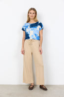 Marica 350 Floral Print Tee - Windsurfer Combi