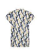 Felicity 533 Geometric Tee - Windsurfer Combi