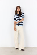 Dollie 820 Stripe Jumper - Navy Combi