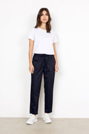 Akila 10 Crop Trouser - Navy