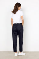 Akila 10 Crop Trouser - Navy