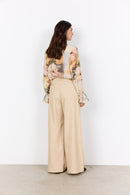Carmen 1 Floral Print Shirt - Bok Choy Combi