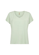 Marica 32 V Neck T-Shirt - Bok Choy