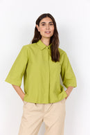 Netti 118 Plain Shirt - Split Pea