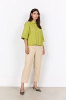 Netti 118 Plain Shirt - Split Pea