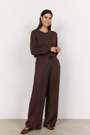 Banu 265 Drawstring Trouser - Hot Fudge