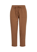 Cissie 10 Crop Trouser - Toffee