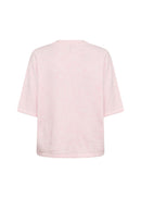 Orlean 9 Round Neck Cardigan - Rose Melange