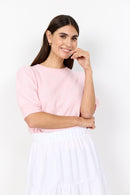 Orlean 9 Round Neck Jumper - Rose Melange