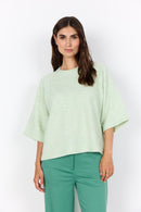 Orlean 1 Wide Sleeve Jumper - Bok Choy Melange