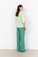 Orlean 1 Wide Sleeve Jumper - Bok Choy Melange