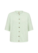 Orlean 9 Round Neck Cardigan - Bok Choy Melange