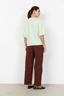 Orlean 9 Round Neck Cardigan - Bok Choy Melange