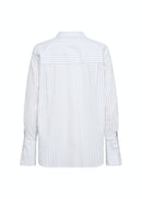 Vibika Stripe Shirt - White