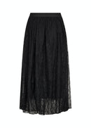 Velida Lace Skirt - Black