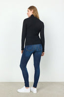 Dollie Turtle Neck Jumper - Black