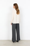 Alaine 2 Polka Dot Shirt - Cream Combi