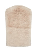 Naida3 Fluffy Sleeveless Top - Cream