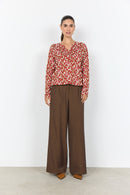 Felicity Aop 527 Blouse - Chili Pepper Combi