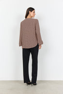 Anita 1 Geo Print Blouse - Chili Pepper Combi