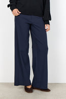 Lilly 51 Wide Leg Trouser - Navy Blazer