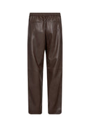 Beckie 19 Polyurethane Trousers - Hot Fudge