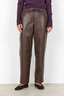 Beckie 19 Polyurethane Trousers - Hot Fudge