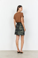 Marica 345 Rolled Sleeve T-Shirt - Toffee