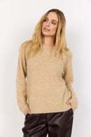 Nessie 72 Pearl Embellished Jumper - Sand Melange