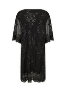 Aube 3 Sequin Detail Dress - Black