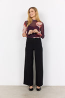 Lilly 51 Wide Leg Trouser - Black