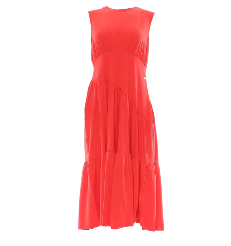 Sarah Dress - Tomato