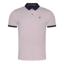 Chorley Polo Shirt - Mauve Stripe