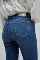 True Cropped Slim Jean - Blue