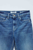 True Cropped Slim Jean - Blue