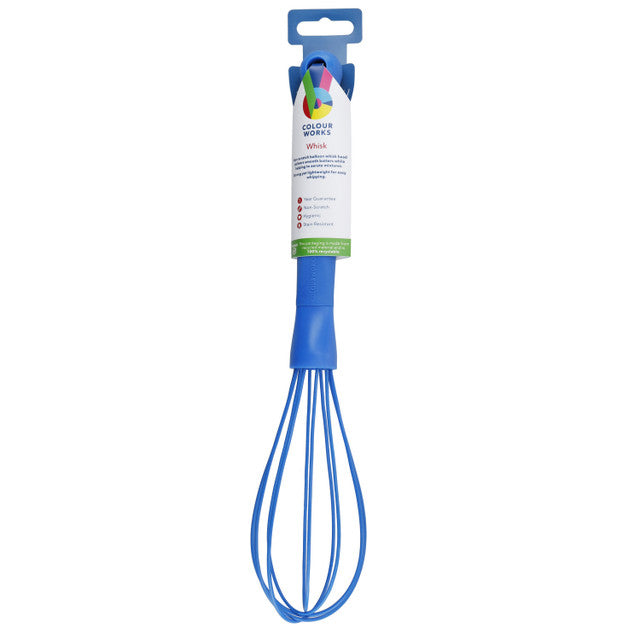 Colourworks Silicone Balloon Whisk - Blue