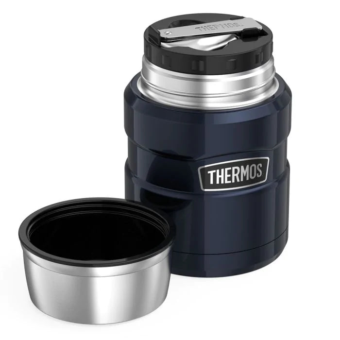 Stainless King Food Flask 470mil - Matt Blue
