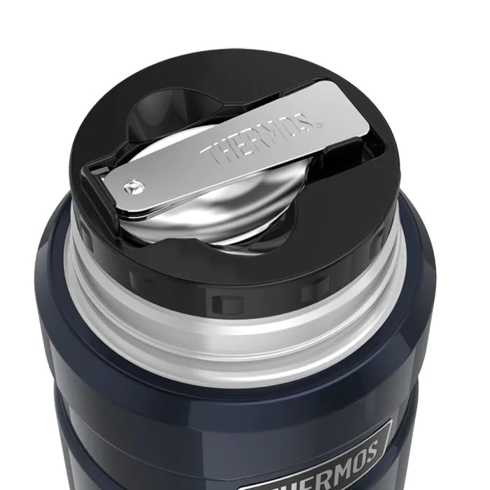Stainless King Food Flask 470mil - Matt Blue