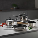 Stellar Stay Cool 4-Piece Draining Saucepan Set