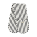 100cm Double Oven Mit - Grey Stripe