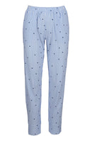 Stripe &amp; Hearts Pyjama - Air Blue