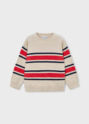 Striped Jumper - Tomato