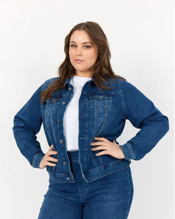 Summer 4 Denim Jacket - Blue Denim