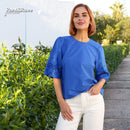 Sutton Top - Cobalt