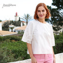 Sutton Top - White