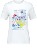 Destination Vacation T-Shirt - White/white