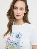 Destination Vacation T-Shirt - White/white