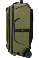 Ecodiver Duffle with wheels 55cm Backpack - Waxed Wasabi